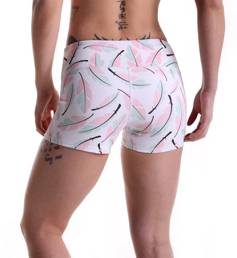 Tough Mode Women's 3" Athletic Workout Volleyball Running WOD Compression Shorts - Image 5